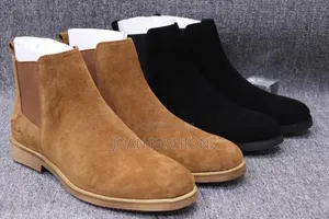 Suede Chelsea Boots _Tan Brown
