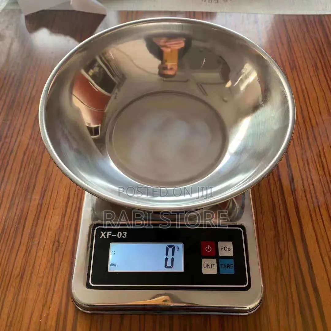 Portable Weighing Scale Stainless 5kg Kitchen Portable Weighing Scale