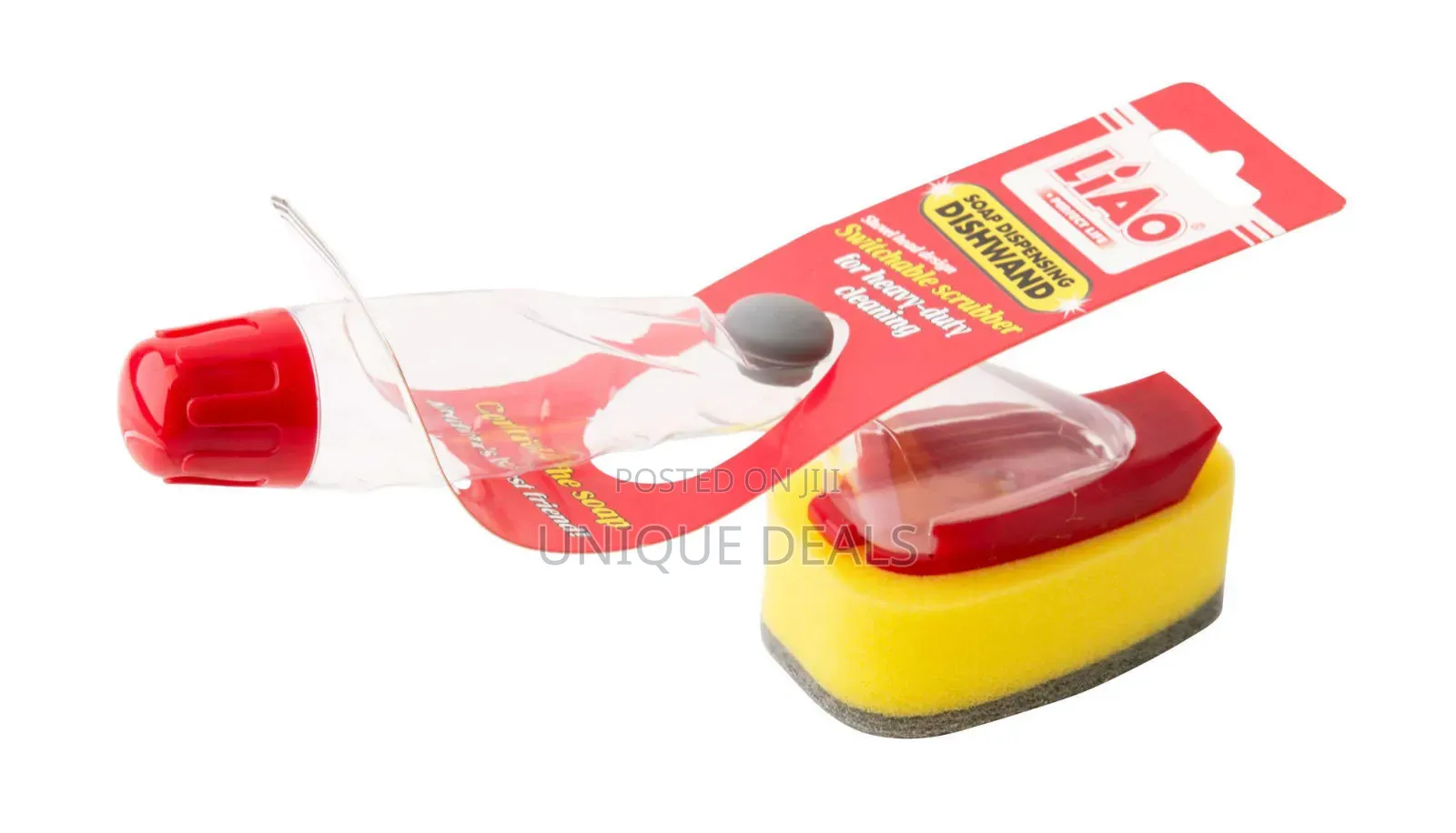 Dishwashing Wand Soap Dispensing Washing Up Scrubber
