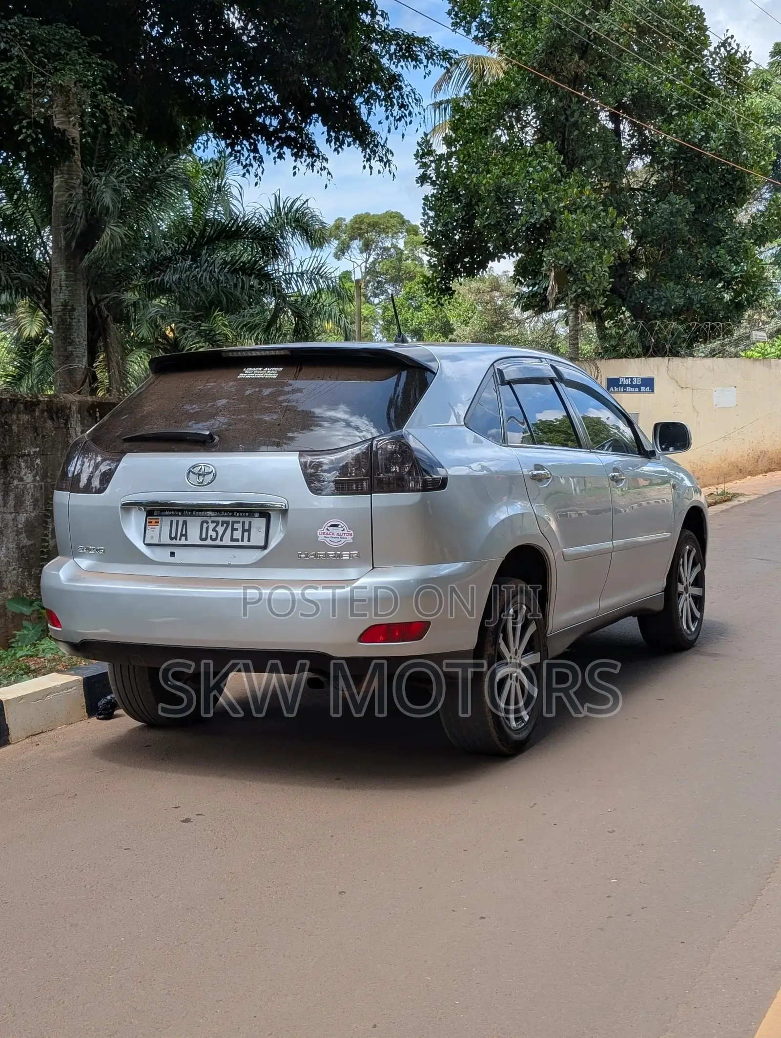 Toyota Harrier 2007 Silver