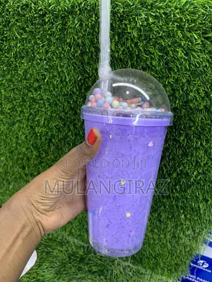 Straw Bubble Glasses