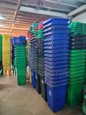 Fusion 120litres Plastic Dust Bins Plastic Dust Bins