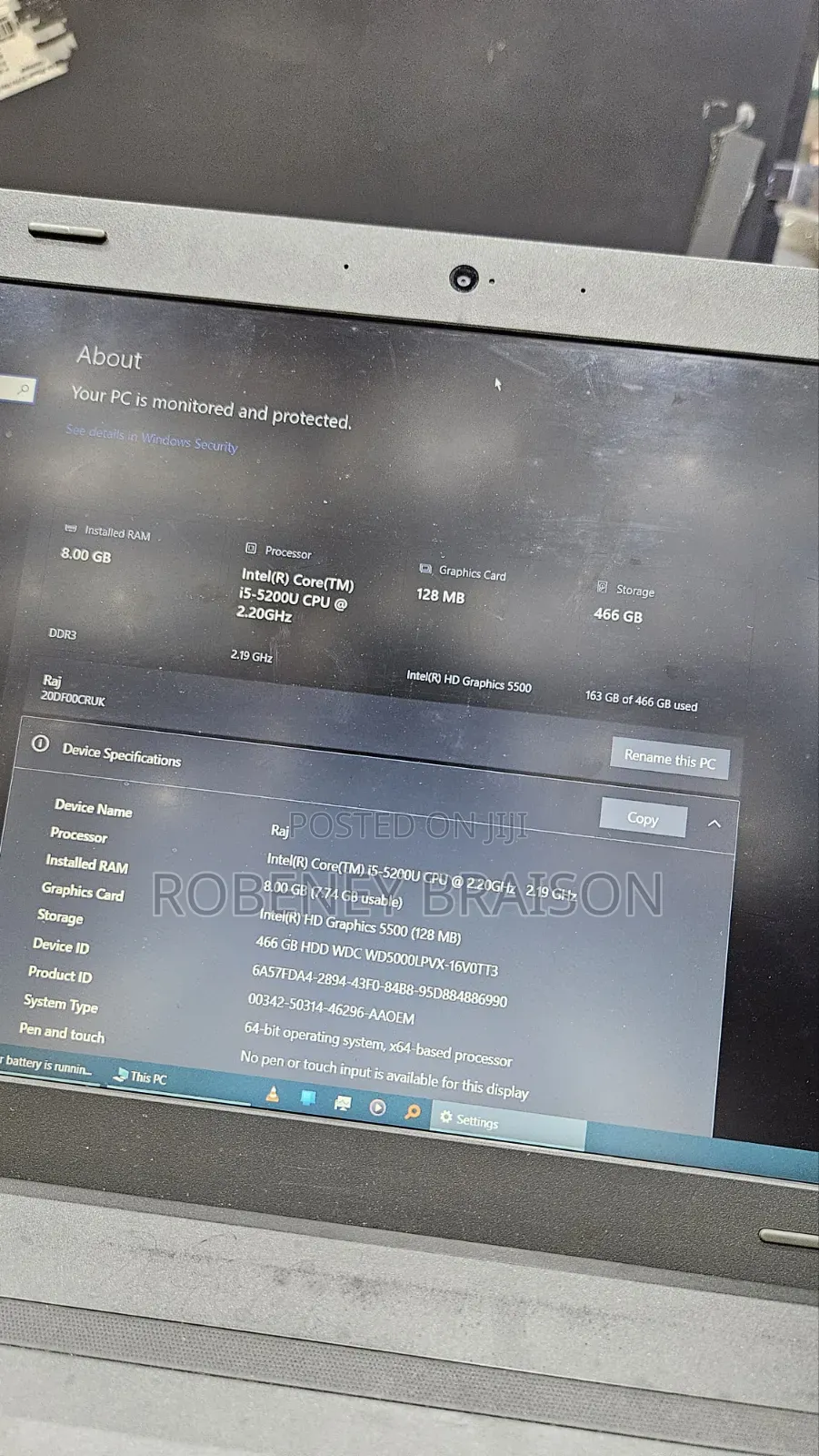 Laptop Lenovo ThinkPad E14 Gen 5 8GB Intel Core i5 HDD 500GB