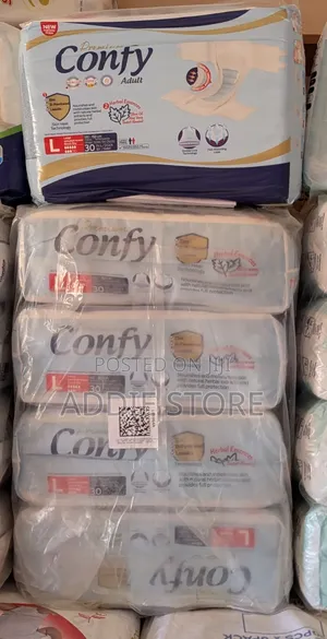 Confy Adult Diapers (30 Pieces)