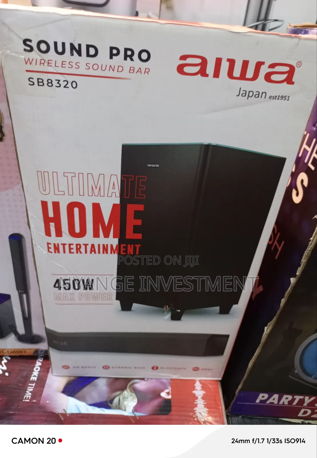 Aiwa Sound Pro Wireless Sound Bar