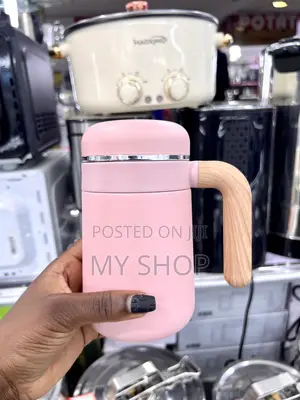 Insulated Vacuum Tumbler With Handle – Hot Coffee, Cold Refreshments