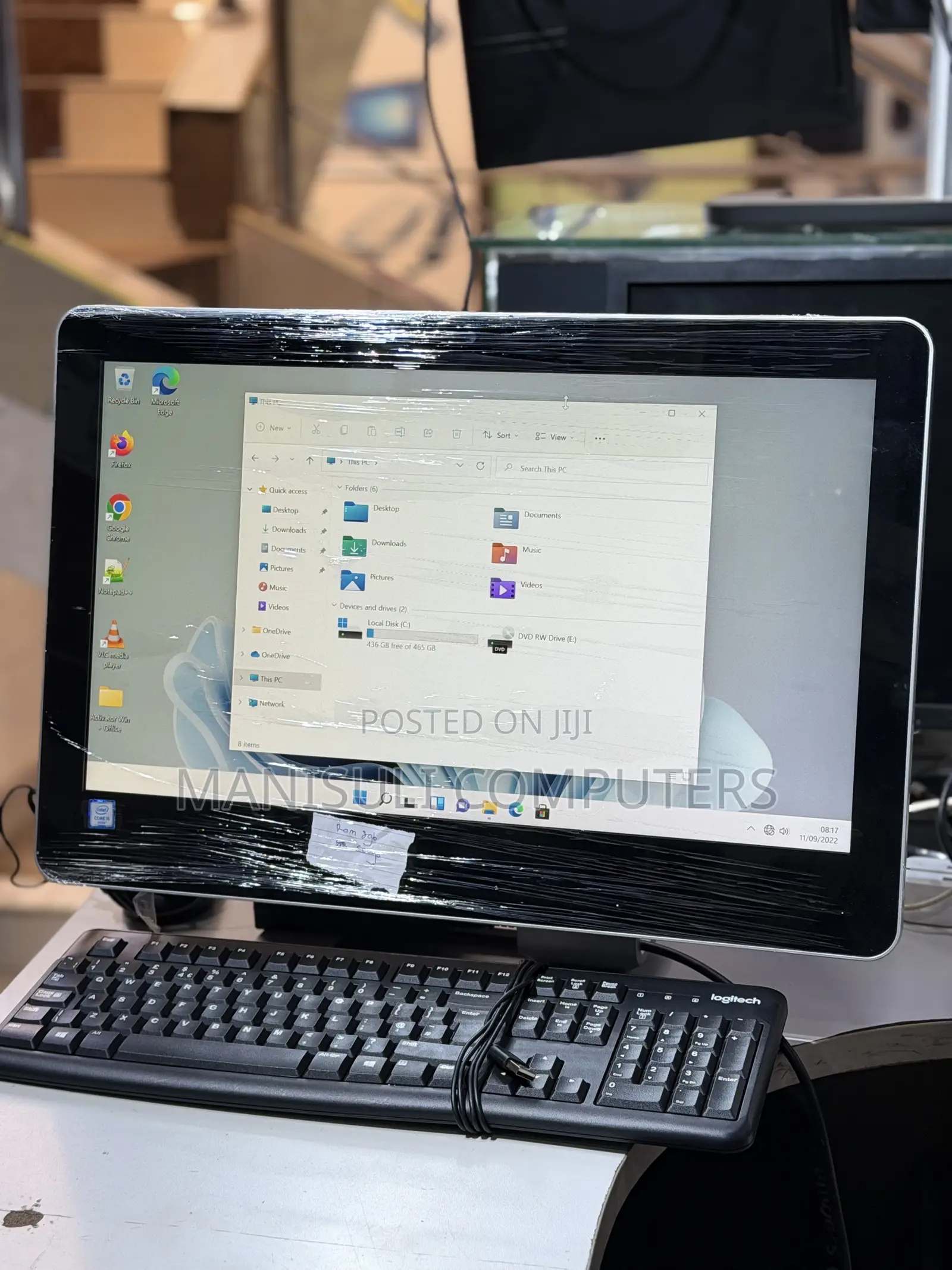 Desktop Computer HP ProDesk 400 G5 8GB Intel Core i5 HDD 500GB