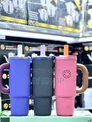 Stay Hydrated in Style With Our Premium Vacuum Cup With Handle