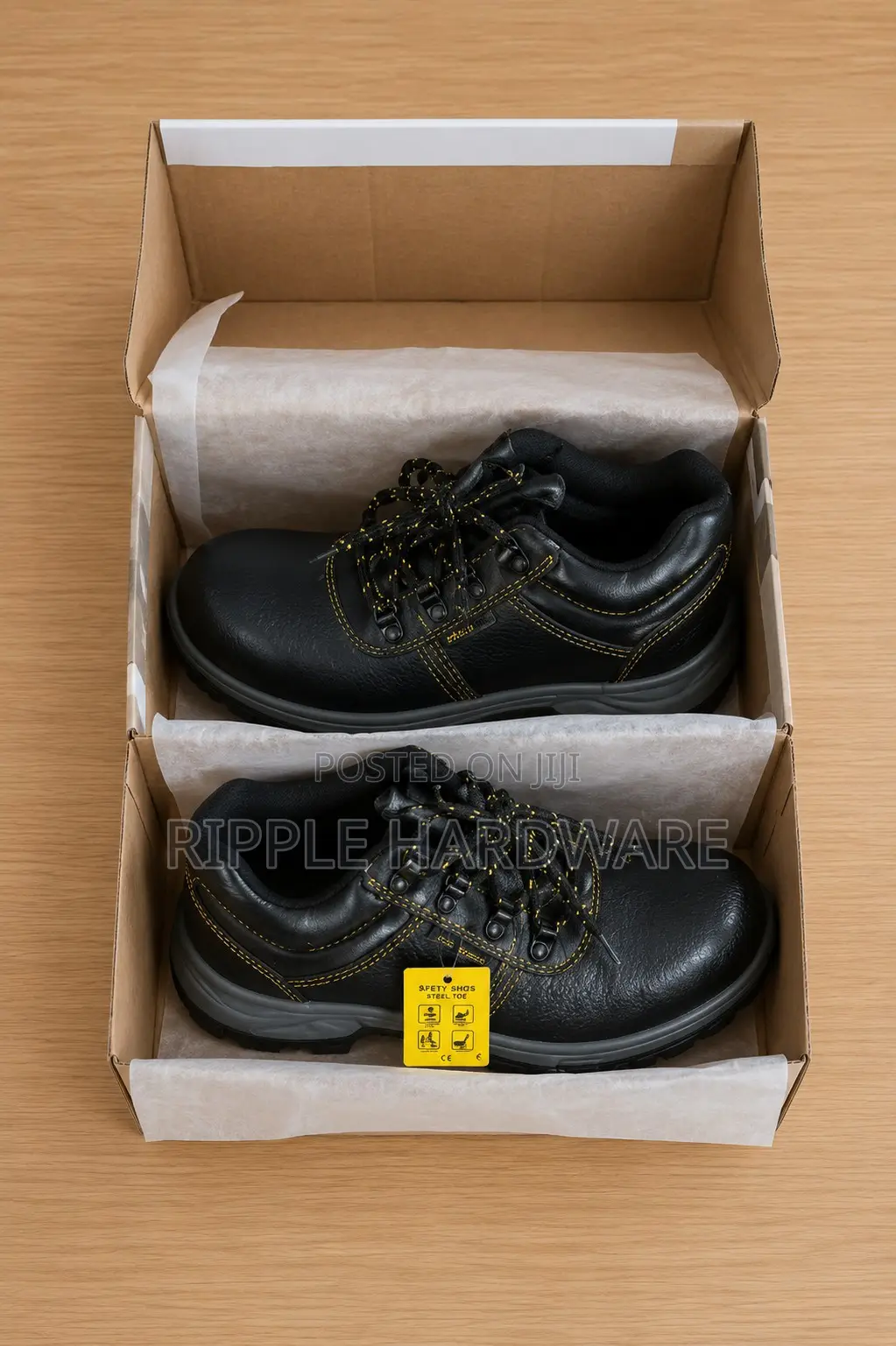 Steel Toe Safety Work Boots Industrial Protective Shoes Kampala