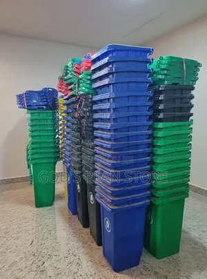 120litres Stacking Plastic Dust Bins Plastic Dust Bins