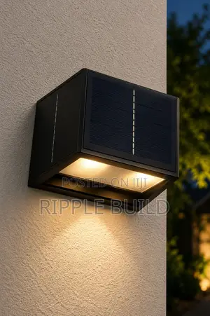 Led Solar Garden Wall Light Up Down Waterproof Outdoor Lamp Kampala