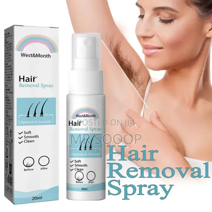 West Month Hair Removal Spray 20ml | Fast Painless Hair Remover