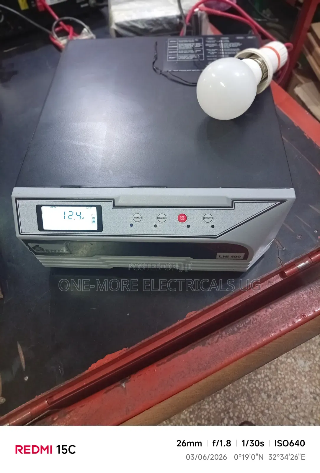 Lento Inverter Charger 400va/12volts