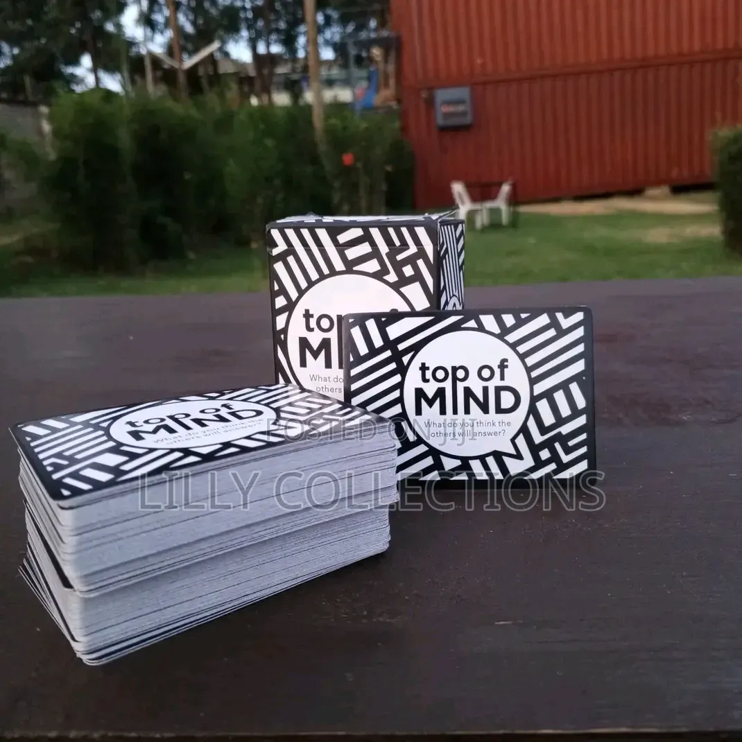 Top of Mind Game Cards