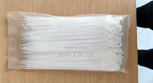 4x250 250 Pcs White Nylon Cable Ties Zip Ties/ Wire Fasteners Kampala
