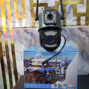 4g Dual Lens Camera With 360 Rotation and Night Vision, Motion Sensor