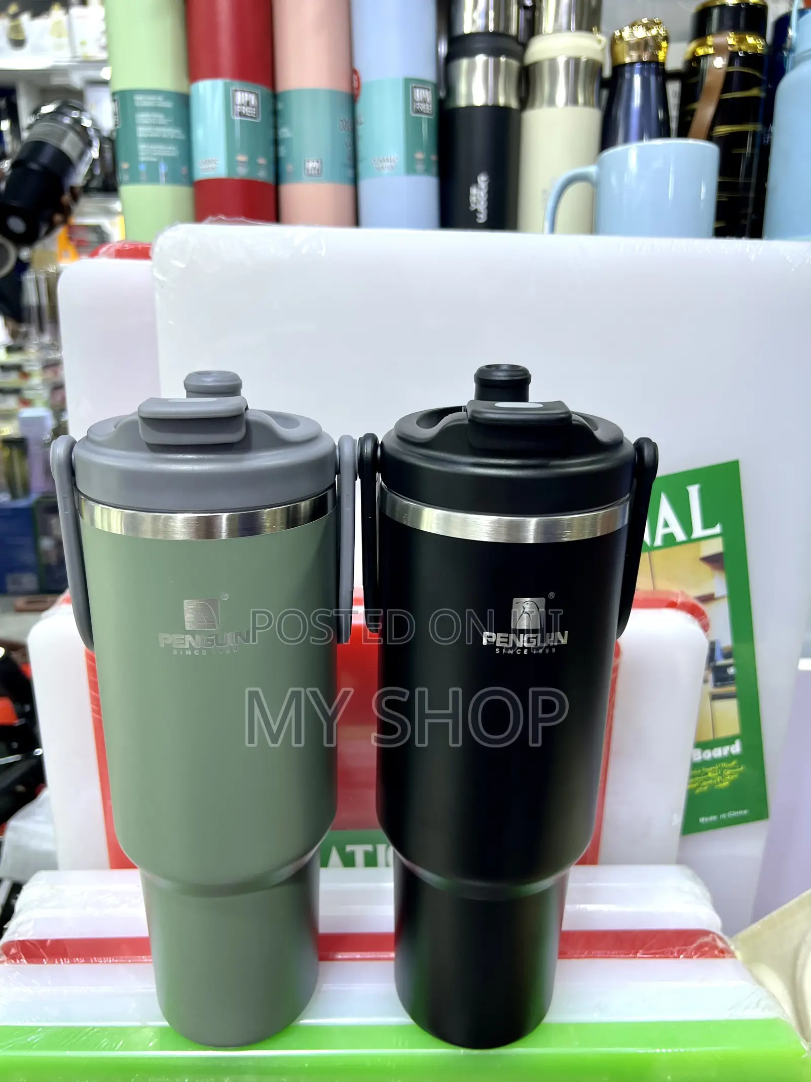Stainless Steel Vacuum Flask – Perfect for Travel, Work School