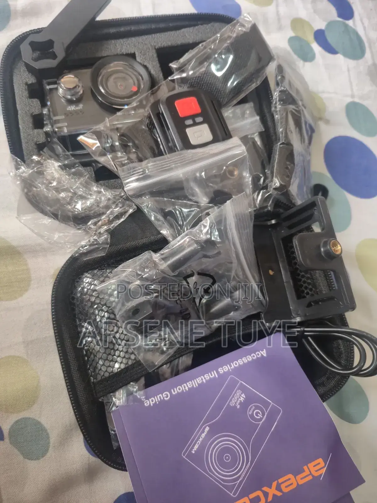 Apexcam M80 Air 60fps 64mp Eis Wifi Action Camera