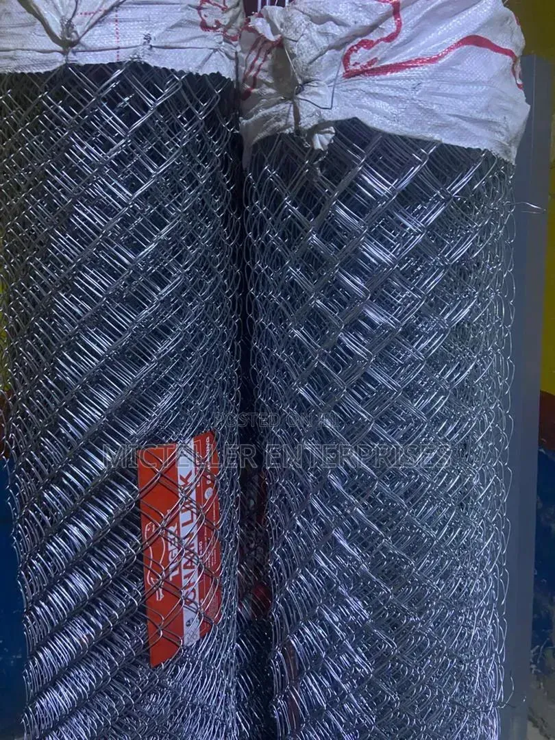 Galvanised Chainlink in Assorted Guages,Height and Sizes of the Pitch.