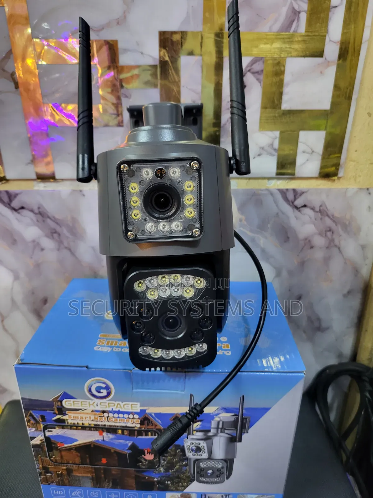 Dual PTZ Camera - Wireless 4g Sim, Night Vision,Waterproof, Motion