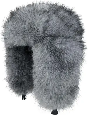 Faux Fur Fluffy Trapper Hat Russian Ushanka Hat With Ear Flaps