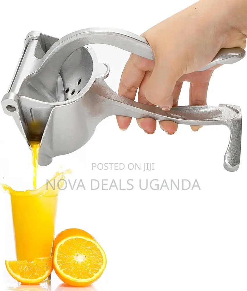 Handheld v-Shaped Manual Citrus/Fruit Press With Seed Filter