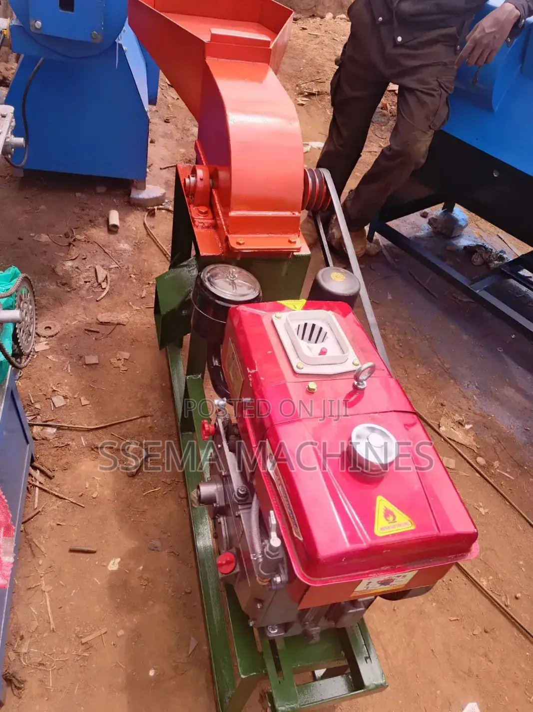 Maize Broken Making Machine With Diesel Engine