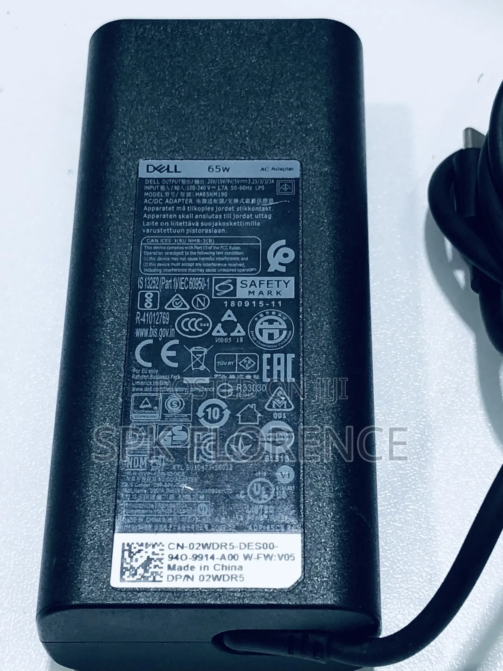Dell Type-C 65w 19v. 3.25a