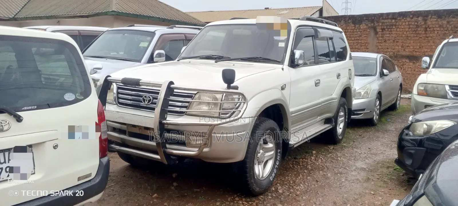 Toyota Land Cruiser Prado 2007 Silver