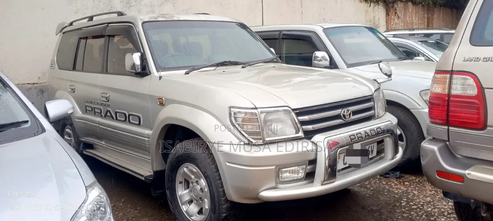 Toyota Land Cruiser Prado 2007 Silver