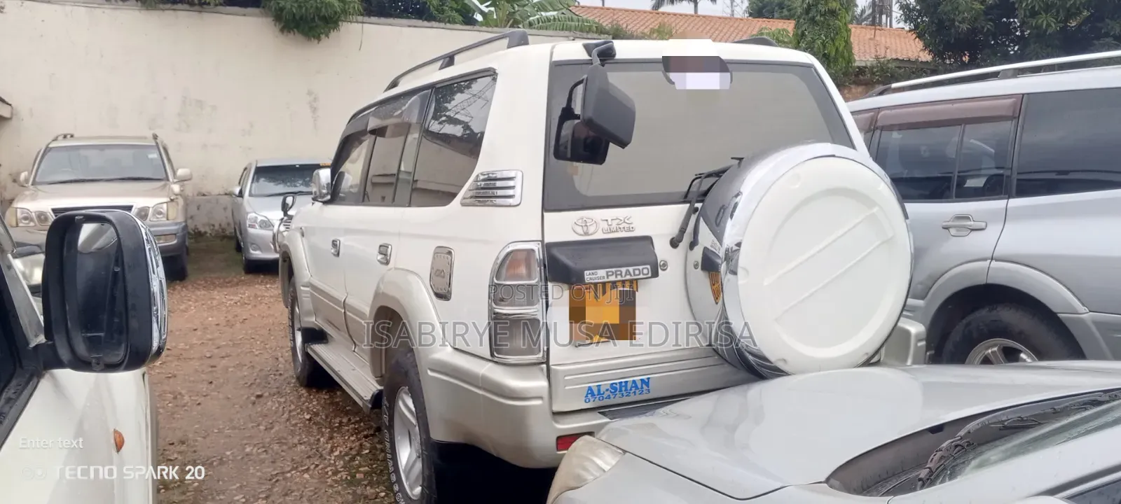 Toyota Land Cruiser Prado 2007 Silver