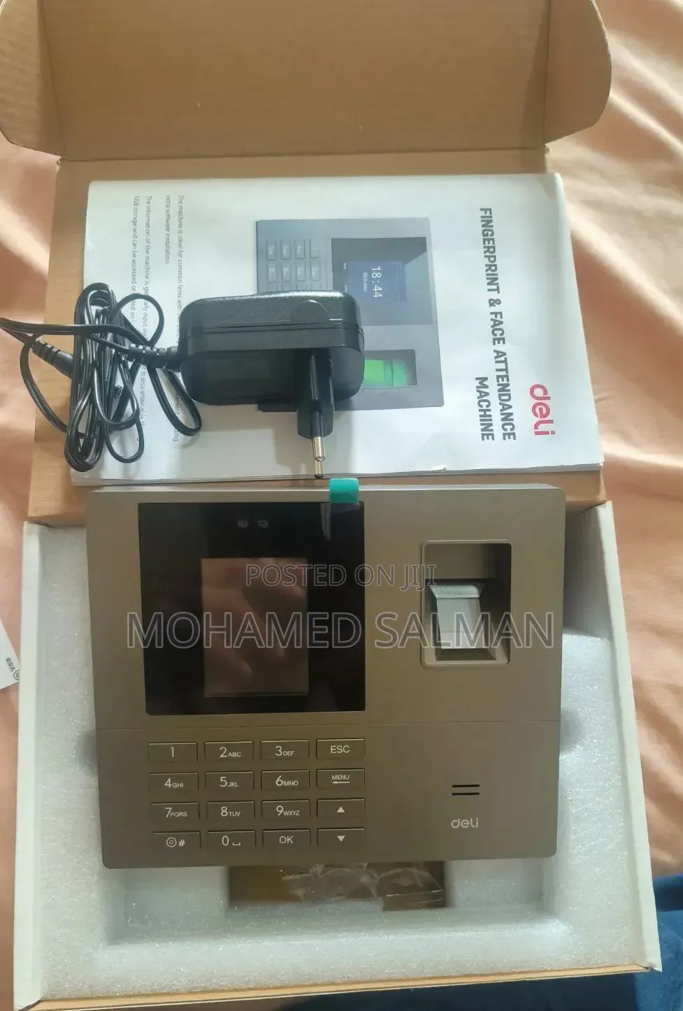 Fingerprint And Face Attendance Machine
