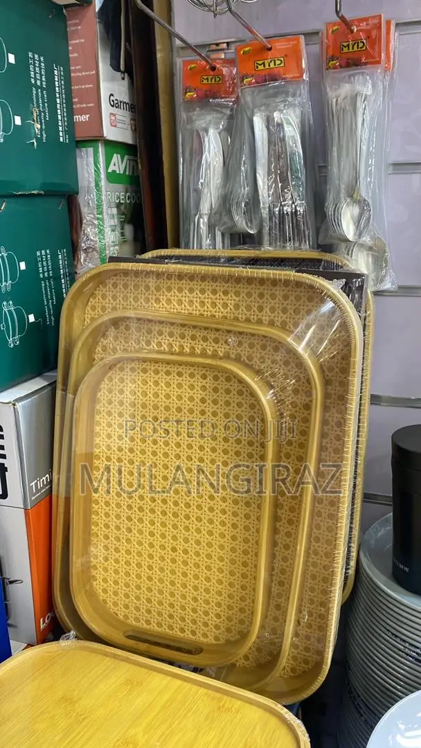 Bamboo Set of Trays