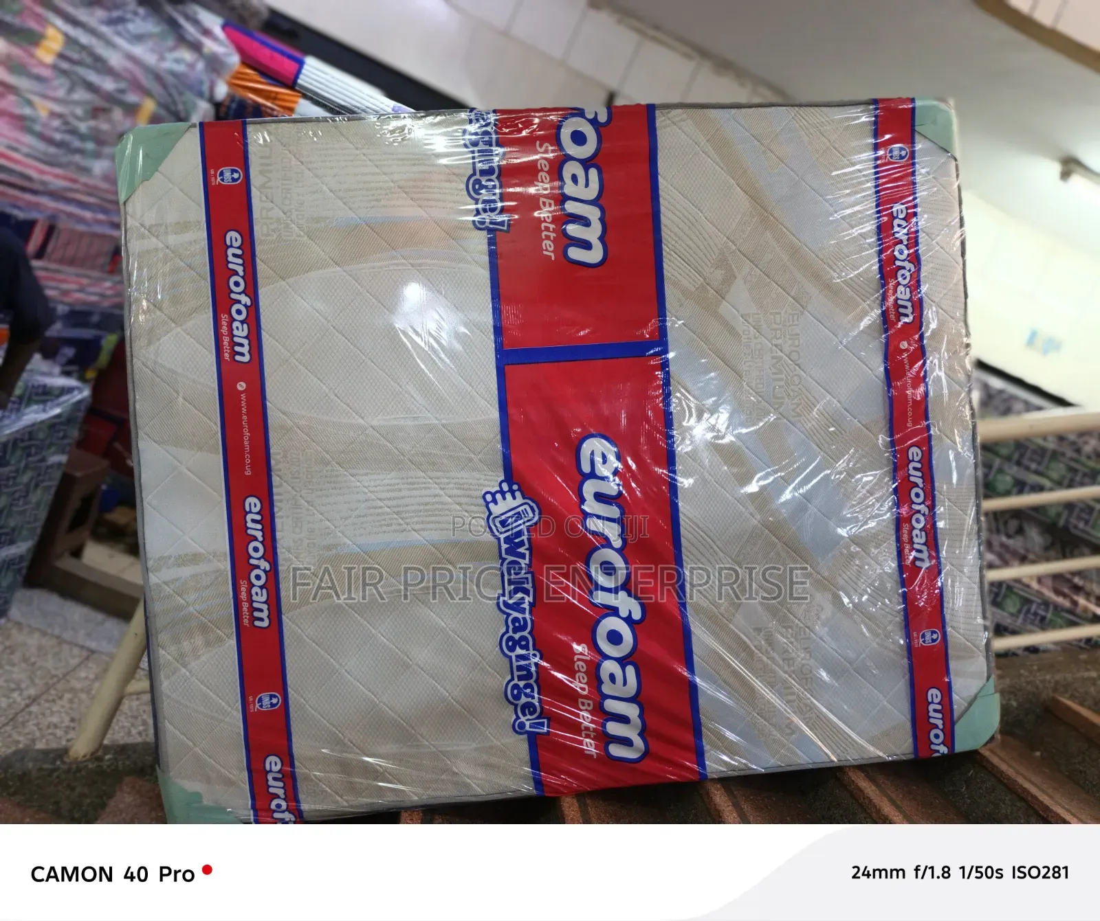 Orthopedic Medical Mattress Eurofoam. 5x6x8 Inches