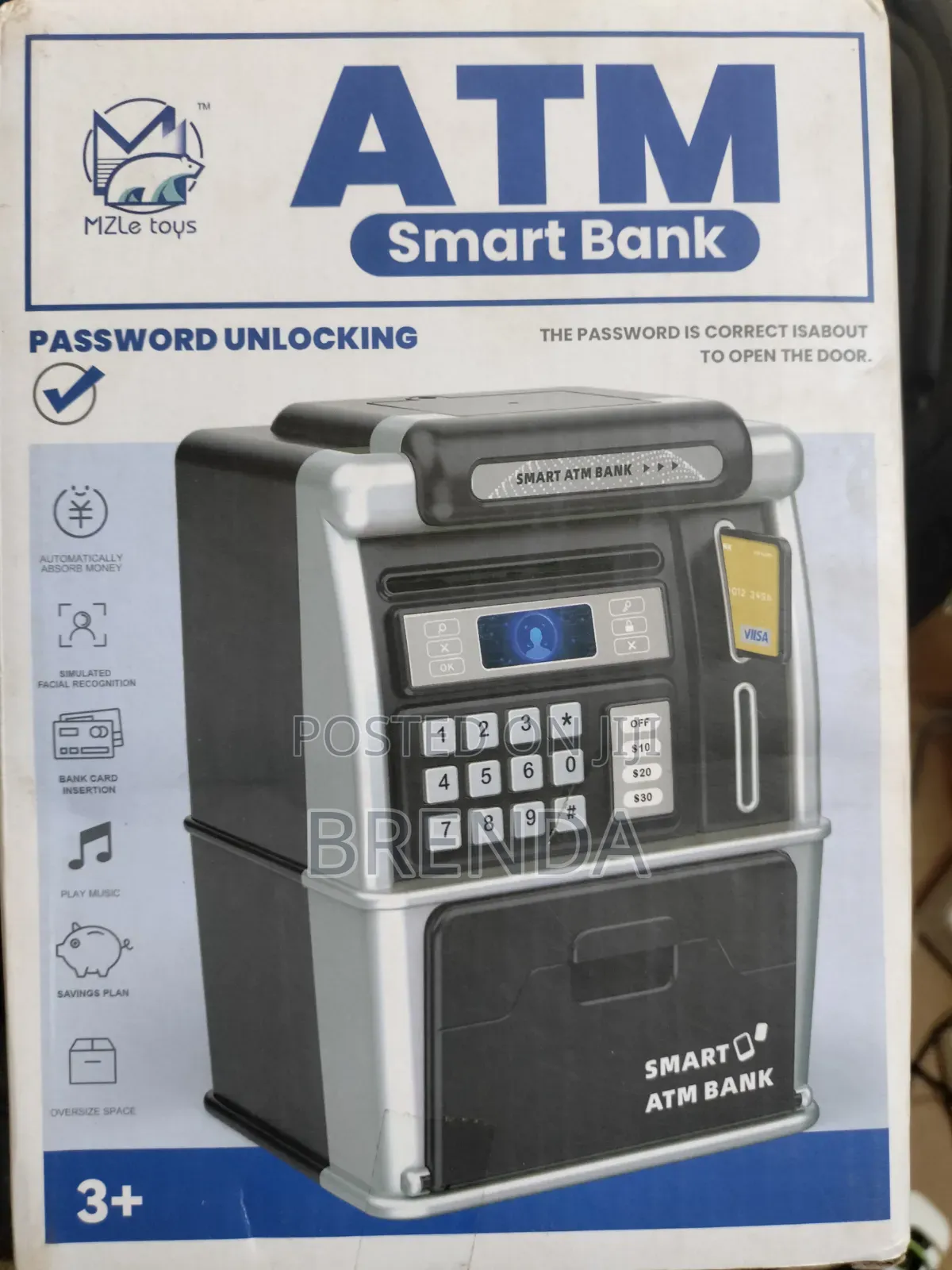 Battery Operated Money Safes/Banks/Atm/Saving Boxes