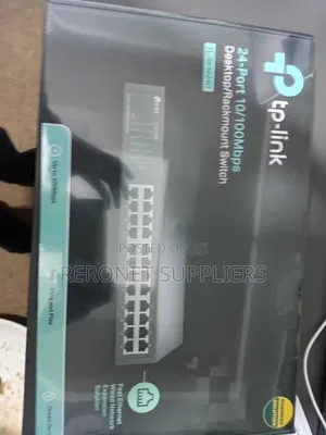 Tplink 24port Switch Rackmount 10/100mbps