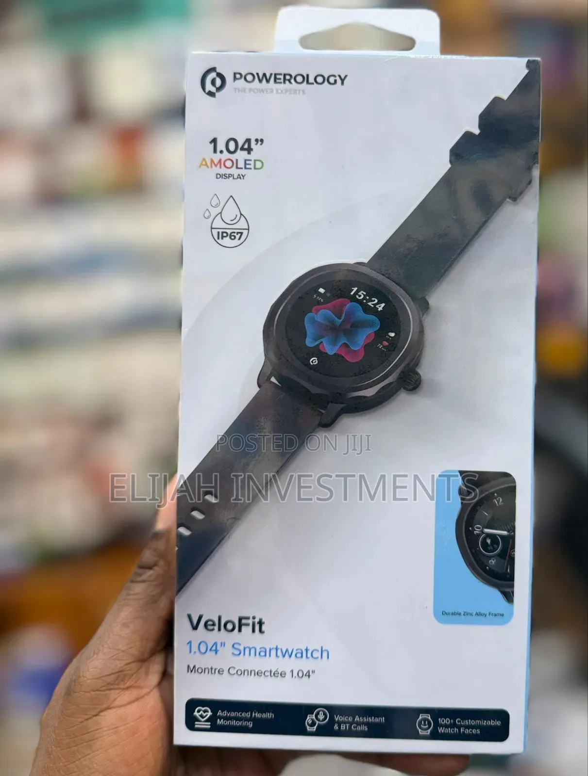 Powerology Velofit 1.04" Smart Watch