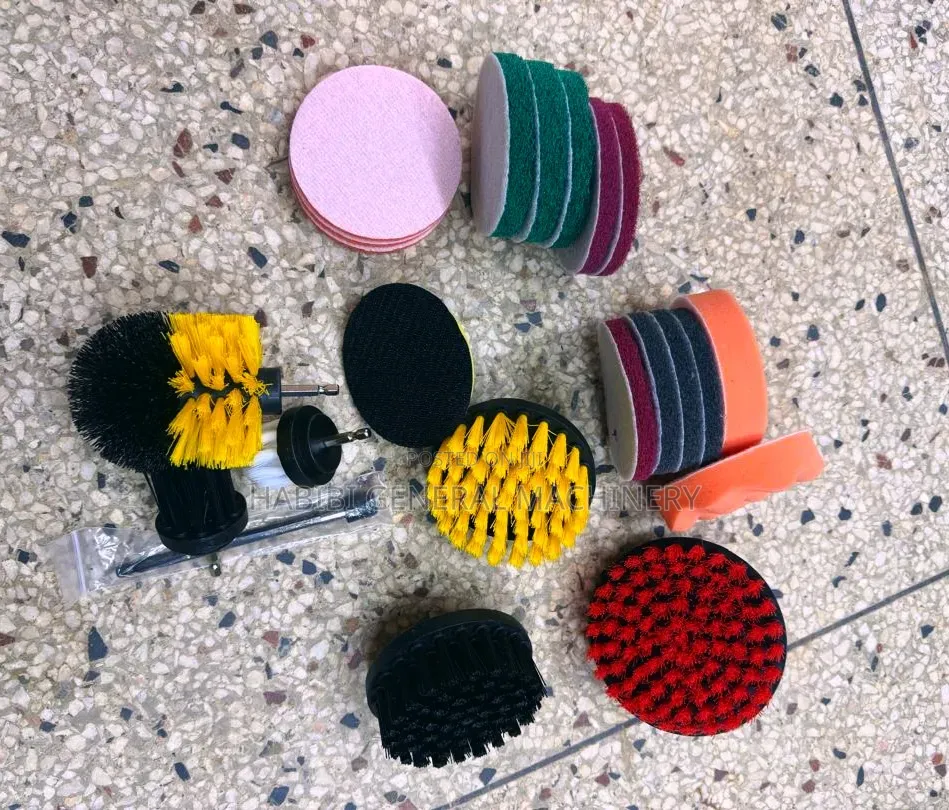 Car Detailing Brush Washing Kit/Brushes/ Pads Sponges Exterior Cleanin