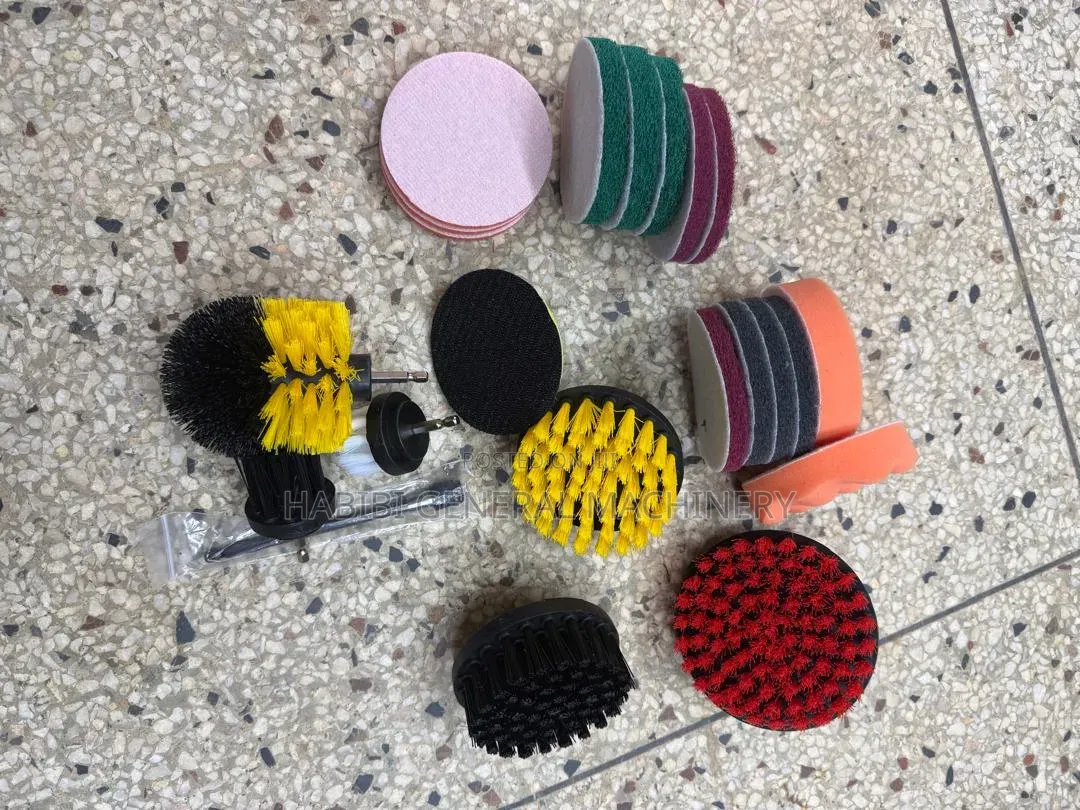 Car Detailing Brush Washing Kit/Brushes/ Pads Sponges Exterior Cleanin