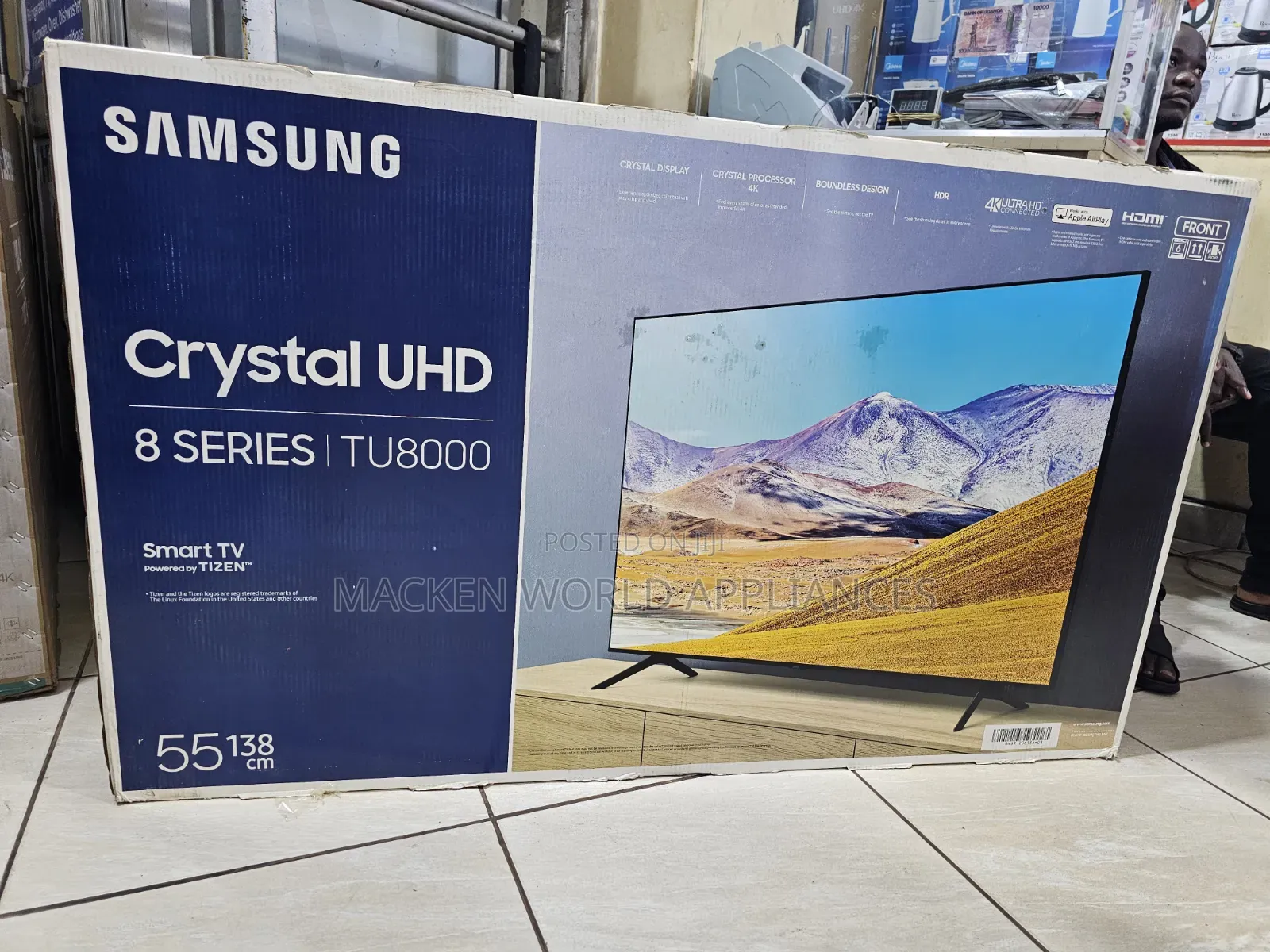 55 Samsung Tu8000 8 Series Original Brand New