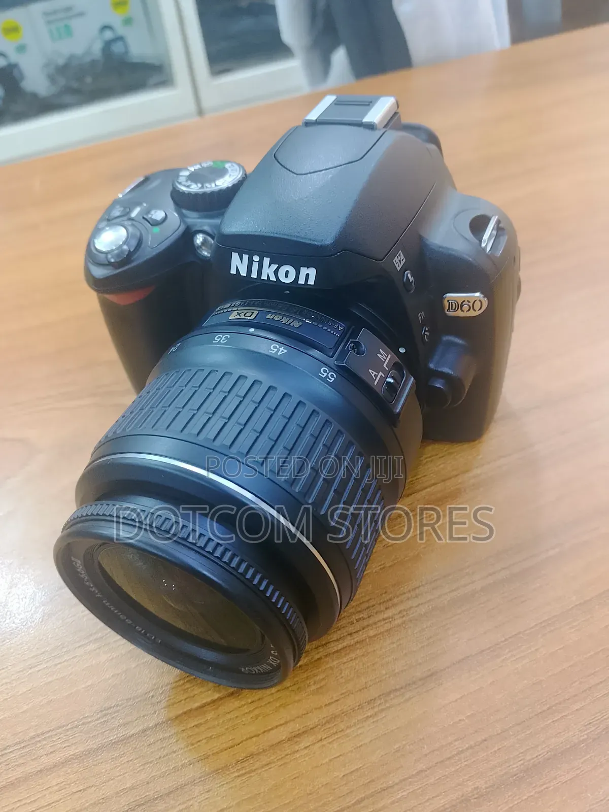Nikon D60 DSLR Camera With 18-55mm F/3.5-5.6g Auto Focus-S Nikkor Lens
