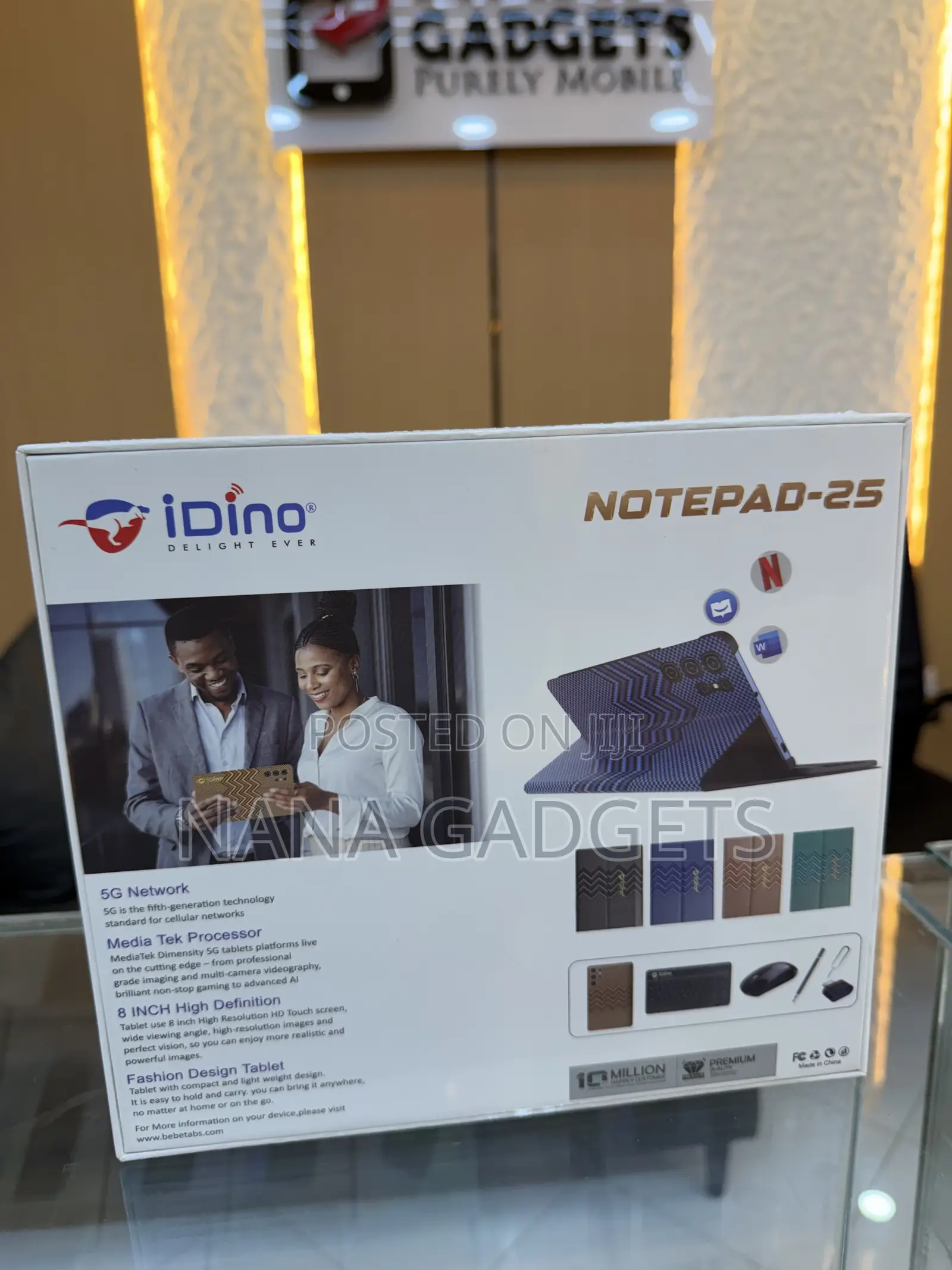 New Idino Notepad-25 512 GB Black