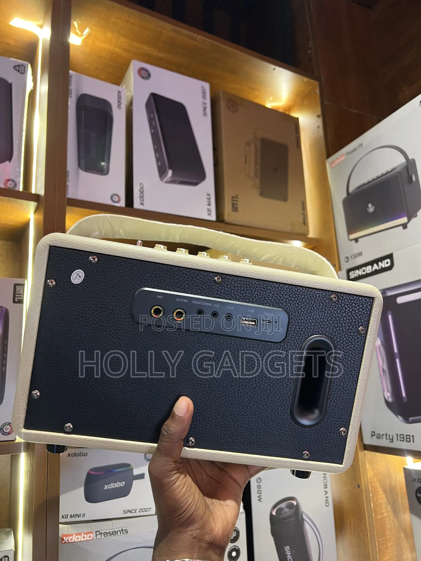 Mirage Milk Tea Portable Karaoke Speaker