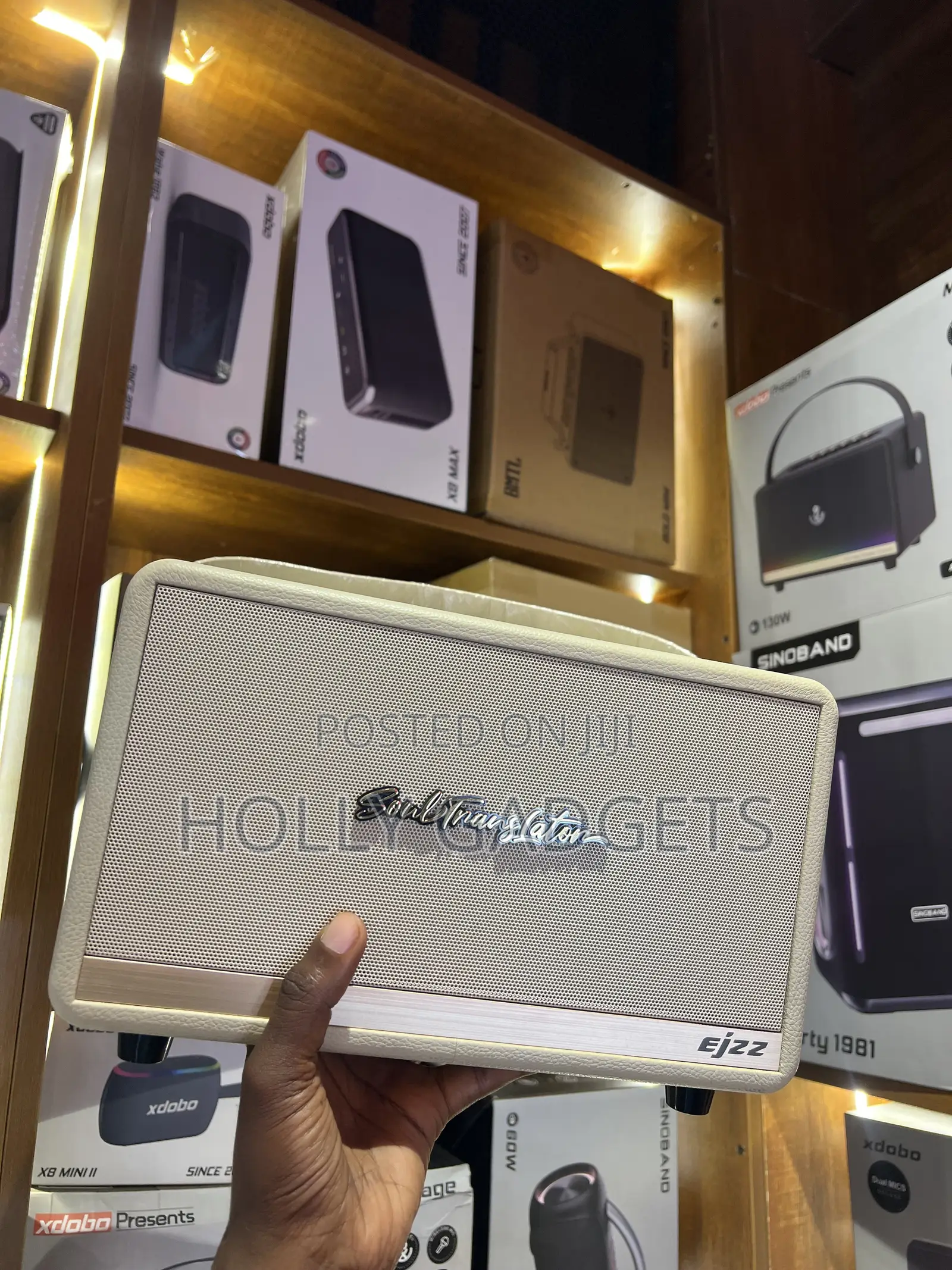 Mirage Milk Tea Portable Karaoke Speaker