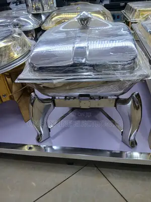 Polished Stainless Steel Food Warmer