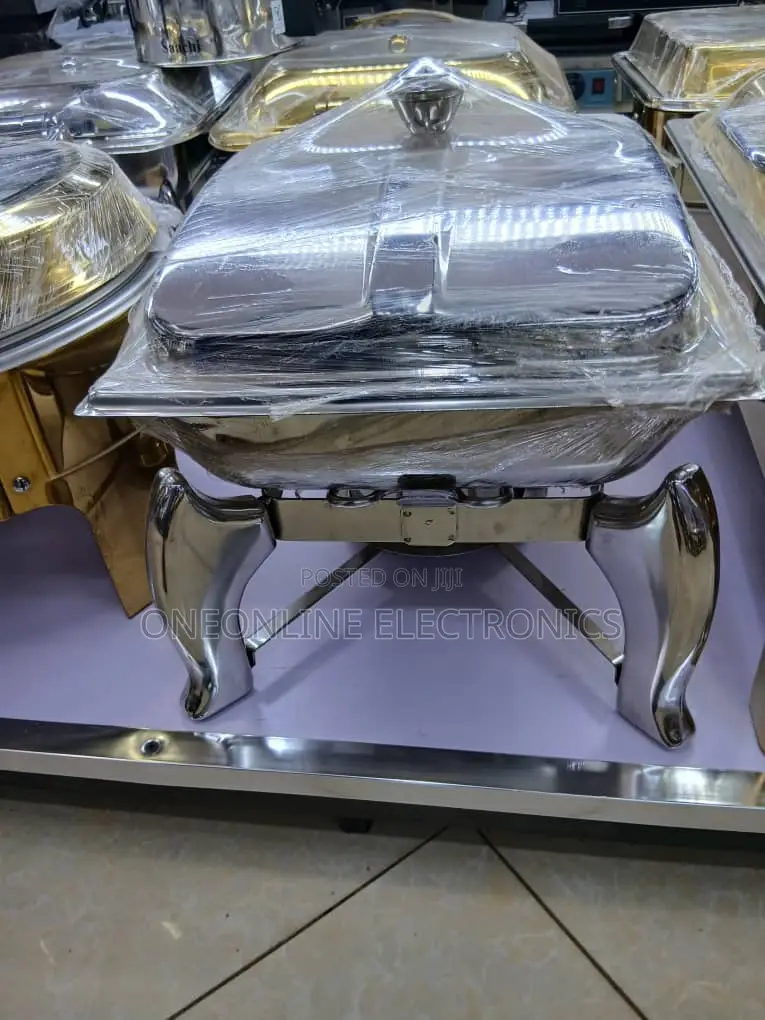 Polished Stainless Steel Food Warmer