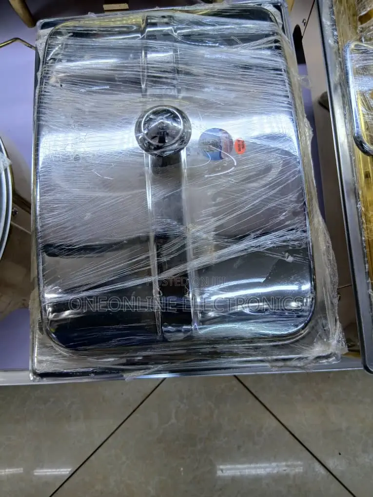 Polished Stainless Steel Food Warmer