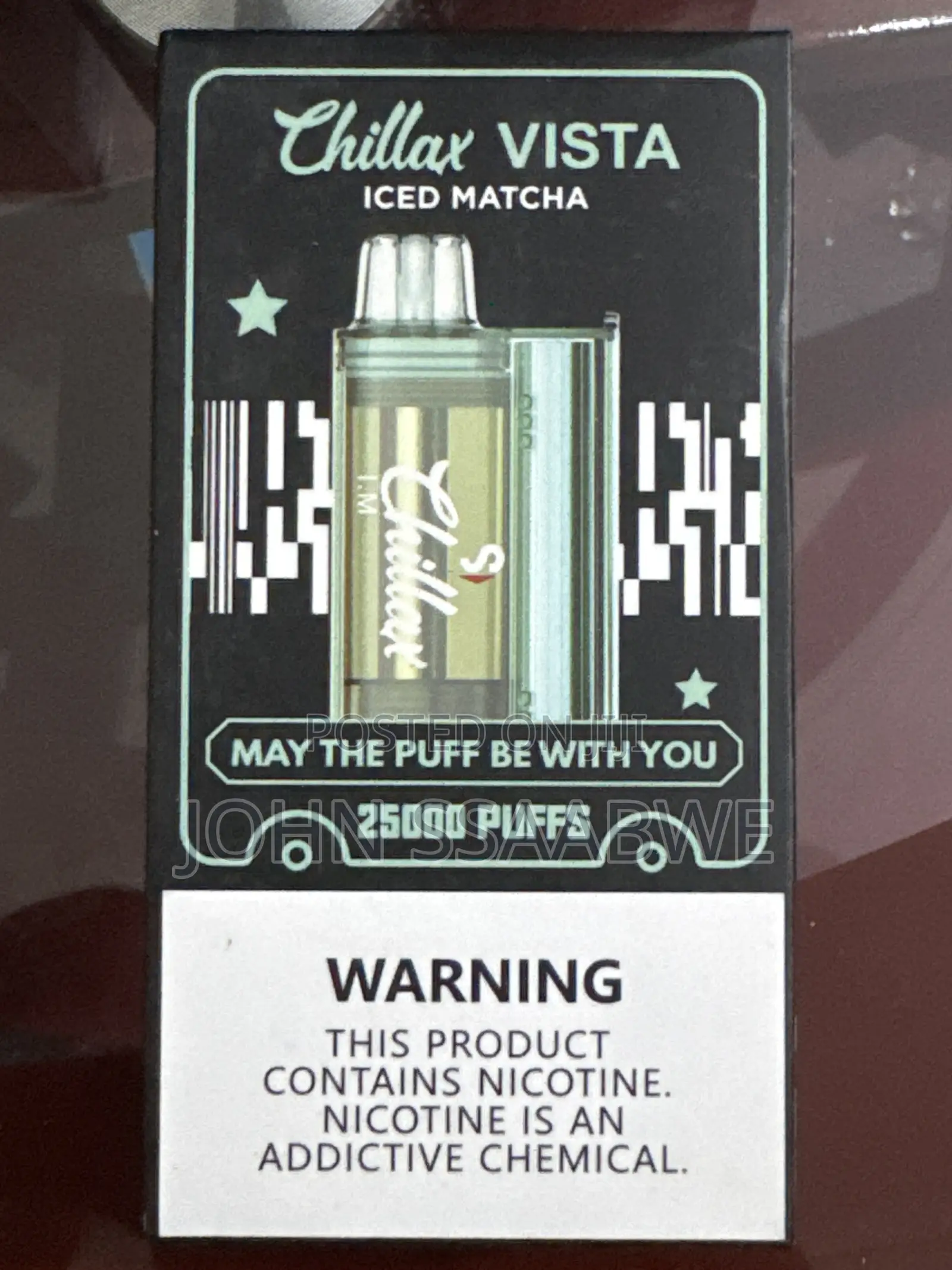 Chillax Vista Vape 25000puffs