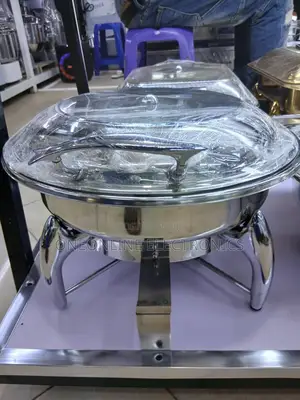 Stainless Steel Tablecraft Round Chafing Dish