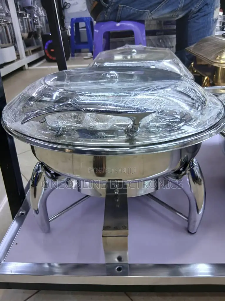 Stainless Steel Tablecraft Round Chafing Dish